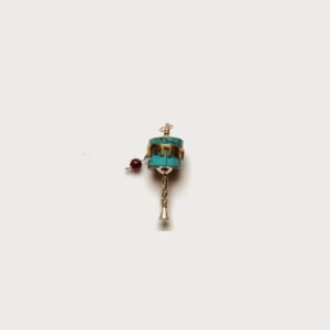 Colgante de Turquesa y Granate