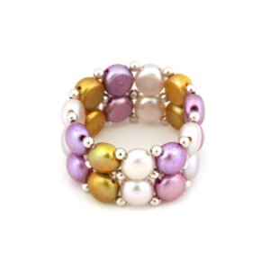 Anillo de Perlas Cultivadas