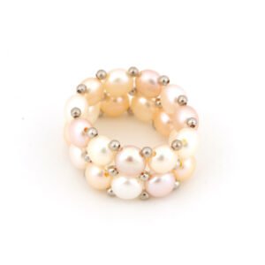 Anillo de Perlas Cultivadas