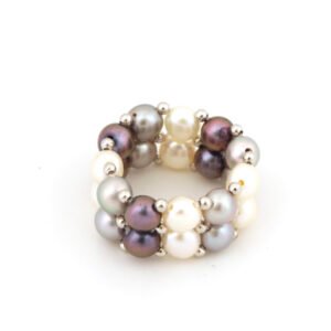 Anillo de Perlas Cultivadas